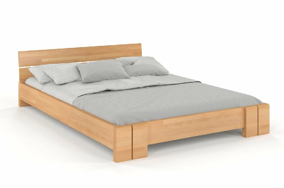 Manželská posteľ 200 cm Naturlig Tosen (buk)