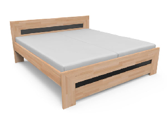 Manželská posteľ 160 cm Salvatore (masív)