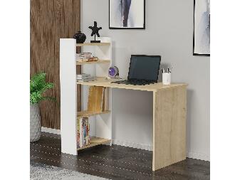PC stolík Nomive (dub zafírový + biela) 