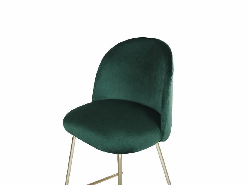 Set 2 ks. barových stoličiek ARCAL (zelená)
