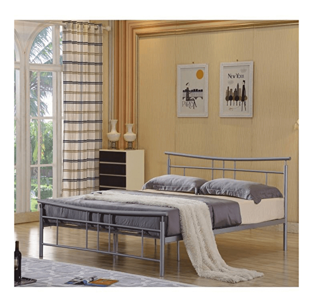 Manželská posteľ 160 cm Dodleston (s roštom) *výpredaj