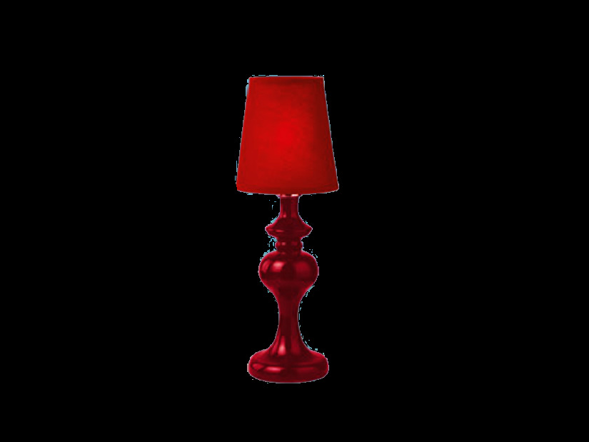Nočná lampa TK1071 červená