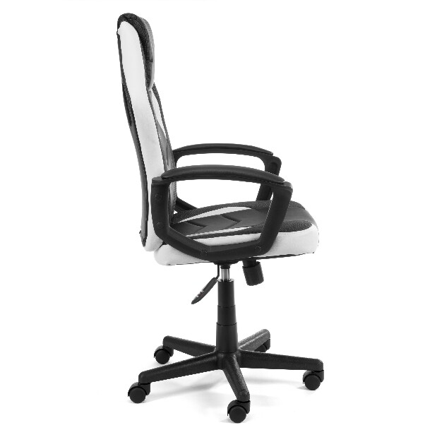 Kancelárska/herná stolička Fiero (biela)