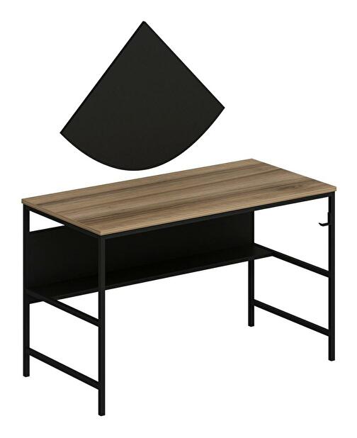 PC stolík Grana (zlatá + čierna)