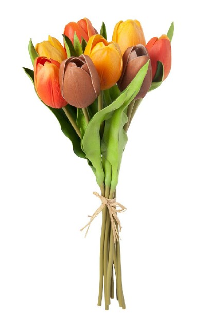 Kvetina Jolipa Kytica (39x8x17cm) (Oranžová)