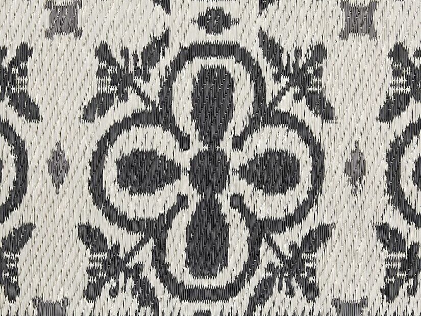 Koberec 120x180 cm NELLIA (čierna + biela)