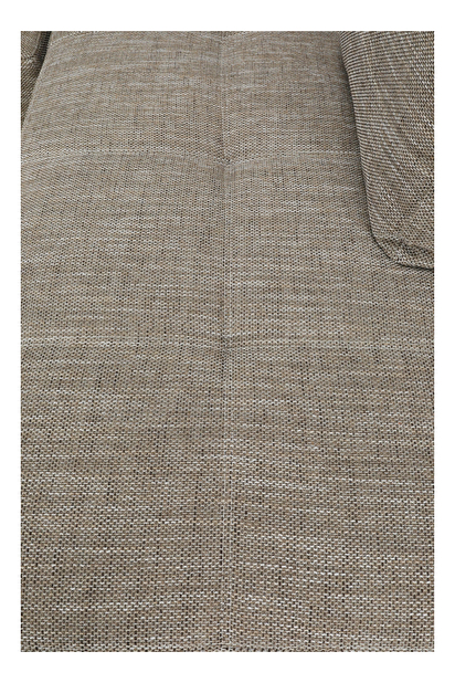 Rohová sedačka Olubria (krémová + hnedá) (P)
