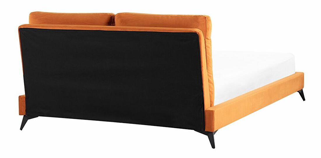 Manželská posteľ 160 cm Mellody (oranžová)