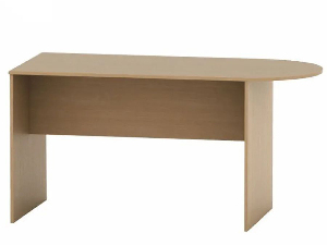 Zasadací stôl s oblúkom 150 Asistant 2 022 (buk)