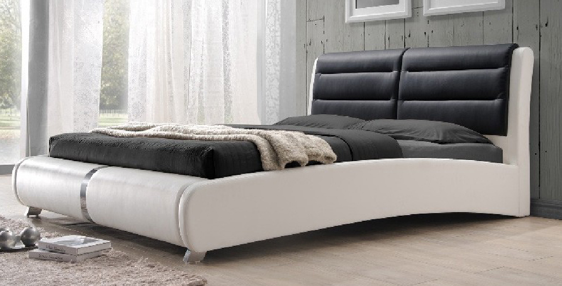 Manželská posteľ 180 cm Verde (s roštom) CASA-4007