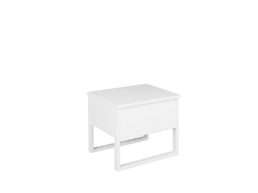 Nočný stolík Gitega (biela) *výpredaj