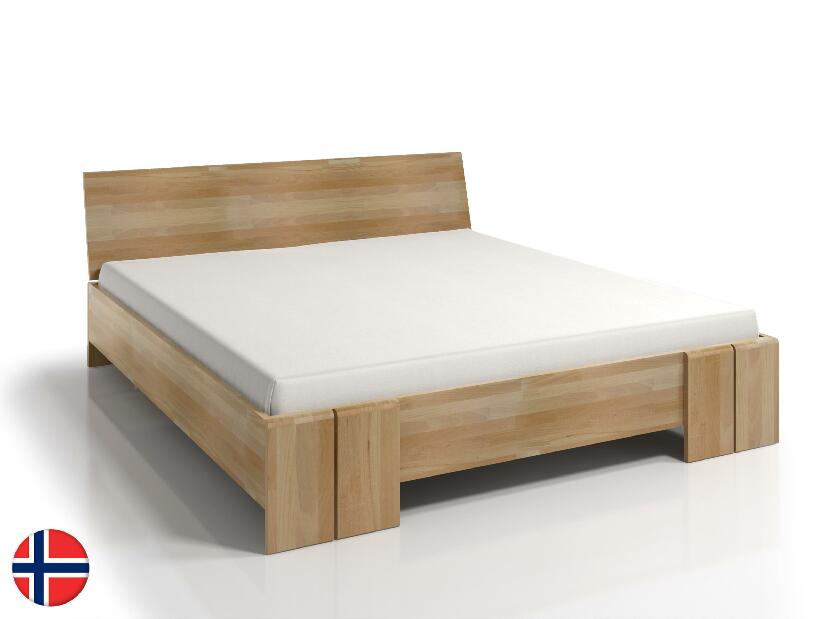 Manželská posteľ 140 cm Naturlig Galember Maxi (buk) (s roštom)