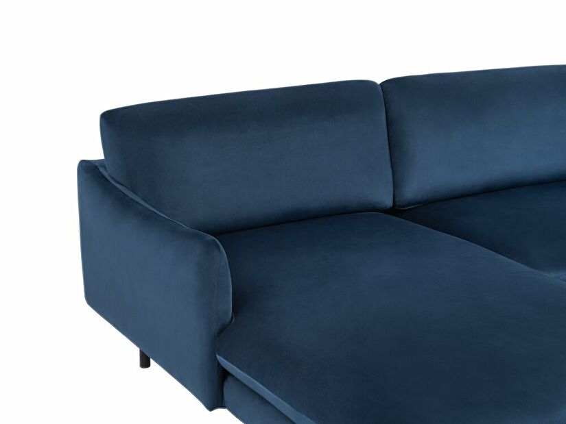 Rohová sedačka Virrat (modrá) (L)