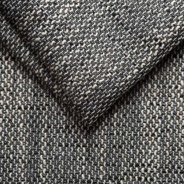 Rohová sedačka Antty mini (sivá + čierna) (L)