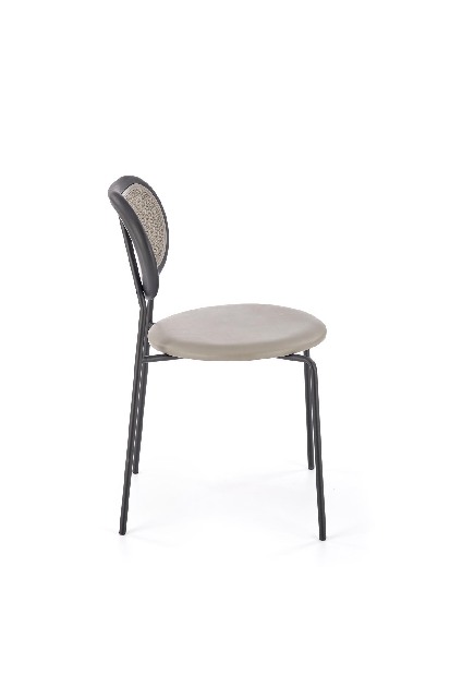 Jedálenská stolička Kvetka (sivá)