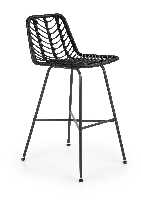Barová stolička Herschel (čierna)