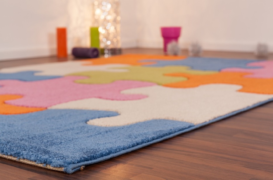 Detský koberec Amigo 306 Puzzle (150 x 100 cm)