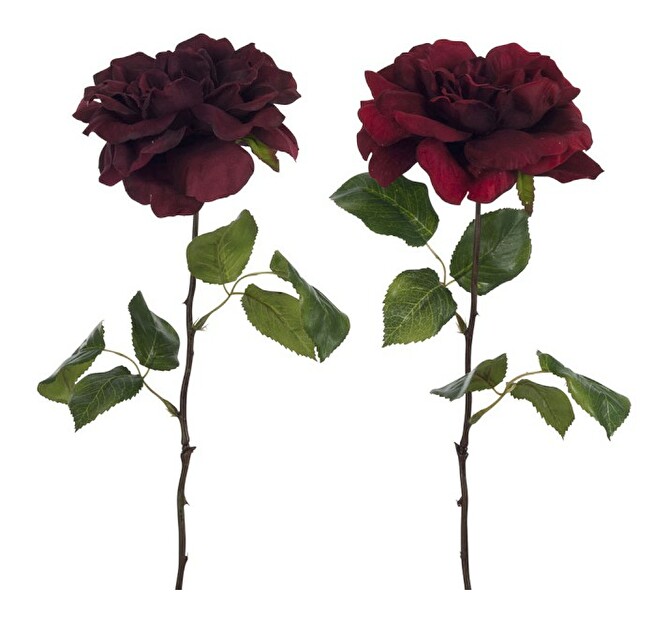 Kvetina Jolipa Ruža (56x0x0cm) (Červená) (2ks)