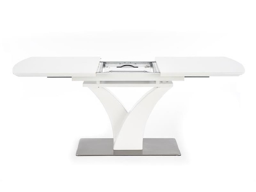 Rozkladací jedálenský stôl 140-180 cm Penap (biela) (pre 6 8 osôb)