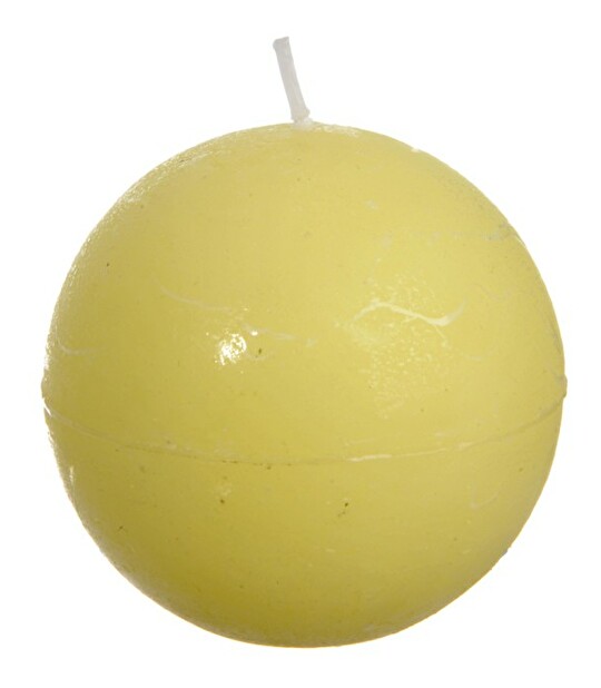 Sviečka Jolipa (8x8x8cm) (Žltá)