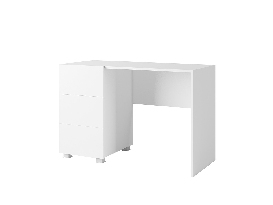 PC stolík Calabria PC (biela matná + lesk biely)