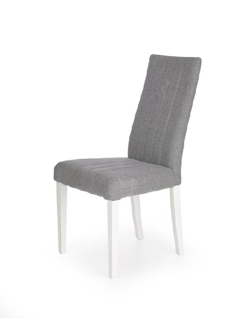 Jedálenská stolička Dino (svetlosivá + biela)