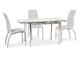 Jedálenský stôl Avior (biela) (pre 4 až 6 osôb)