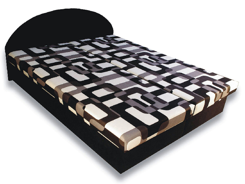 Manželská posteľ 160 cm Elena (s penovými matracmi) *výpredaj