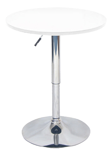 Barový stôl Brann (biela) (pre 4 osoby)
