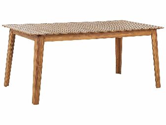 Záhradný stôl Fernanda (svetlé drevo) (pre 8 a viac osôb)