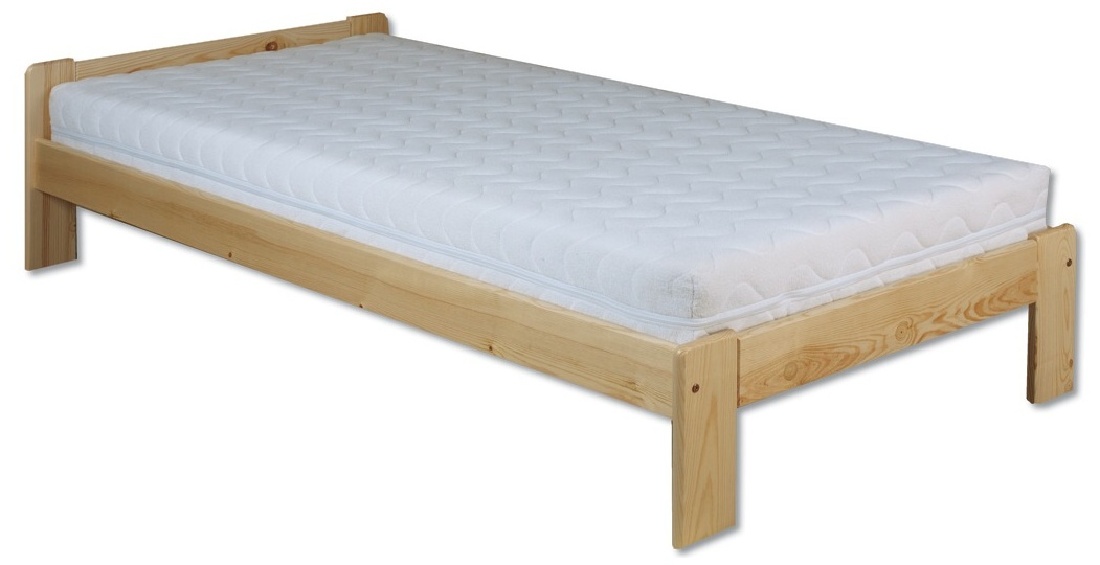 Jednolôžková posteľ 90 cm LK 123 (masív)
