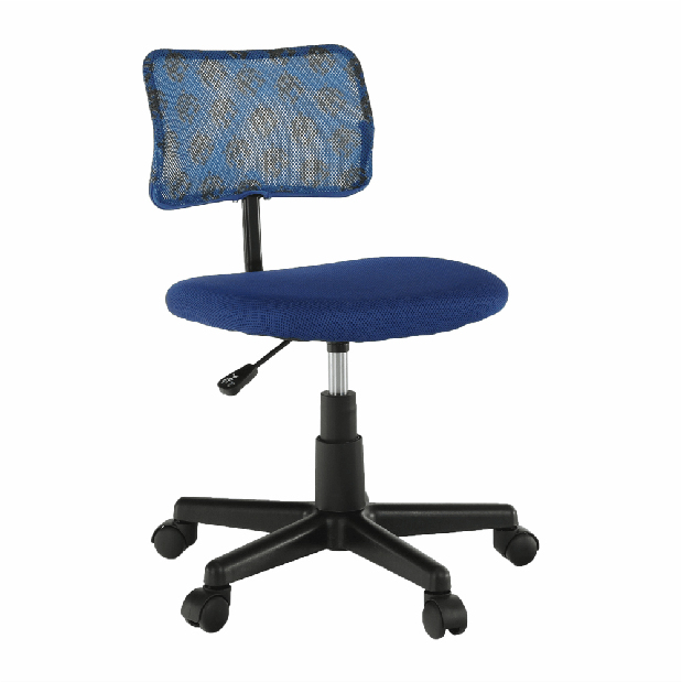 Detská otočná stolička Perny (modrá)