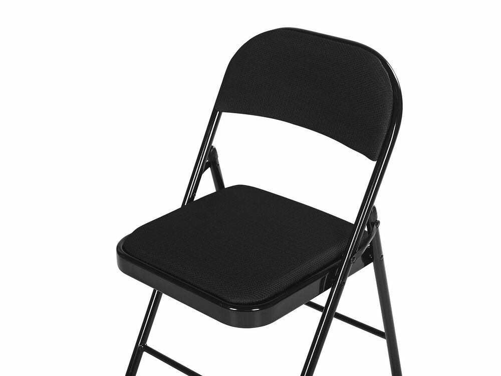 Set 4 ks. jedálenských stoličiek SARPO (čierna)