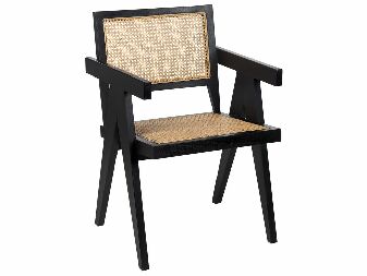 Jedálenská stolička Willow (čierna) 
