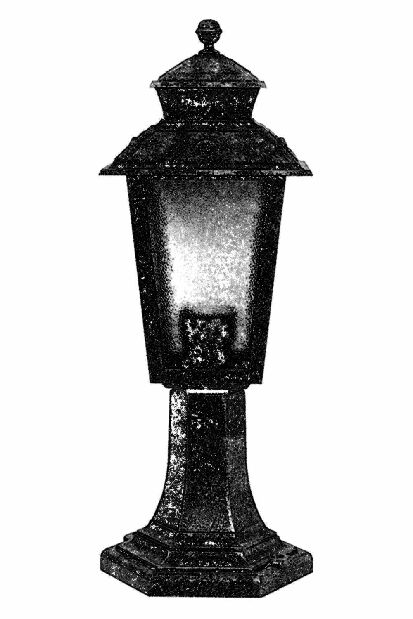 Vonkajšie nástenné svietidlo Brenna (hnedá)