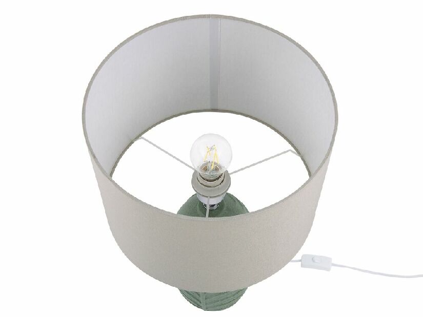 Stolná lampa Ohiza (sivá)