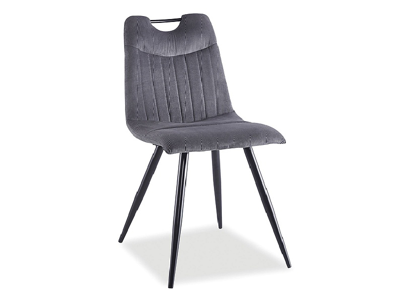Jedálenská stolička Orifel (sivá + čierna)