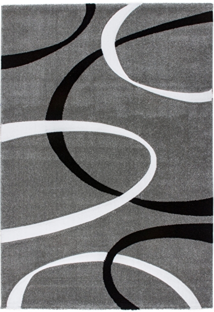 Kusový koberec Lambada 465 Silver Black