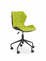 Detská stolička Lugar (zelená + čierna)