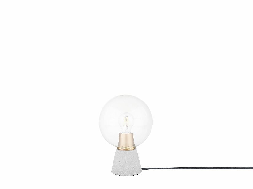 Stolná lampa ARVE (sklo) (sivá)