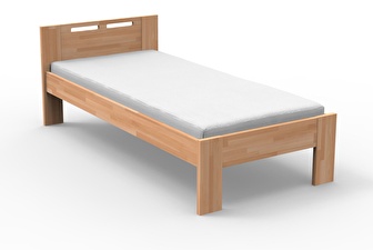 Jednolôžková posteľ 220x120 cm Neoma (masív)
