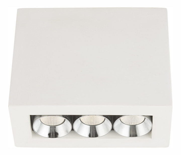 Stropné/nástenné svietidlo LED Christine 55010-3A (s povrchovou montážou) (biela)
