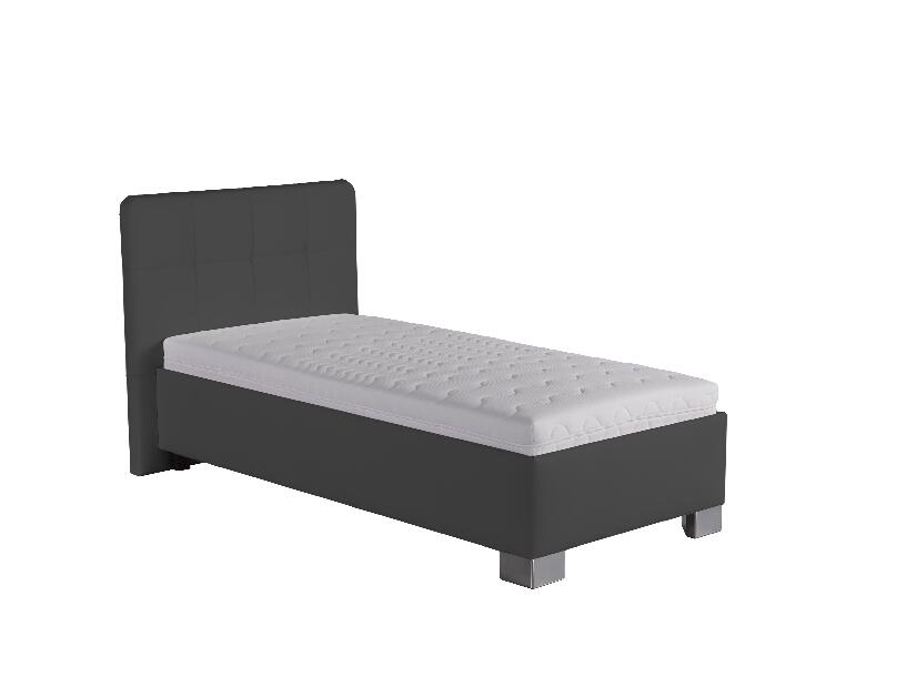 Jednolôžková posteľ 90 cm Blanár Kelly (sivá) (s roštom)