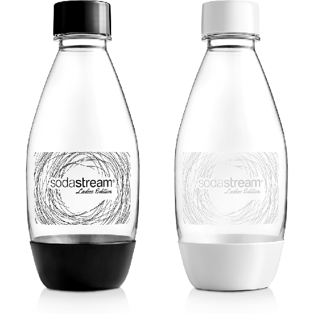 Náhradná fľaša Sodastream B&W LADIES EDITION S dámska 0,5l (2ks)