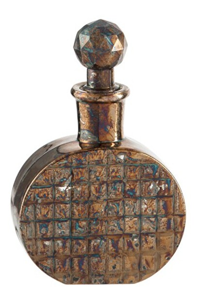Dekoratívny predmet Jolipa Ozdobná fľaška (10x5x16cm) (Hnedá)