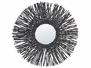Nástenné zrkadlo Kalza (čierna)