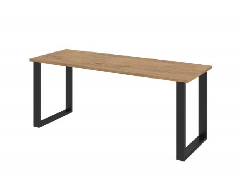 Jedálenský stôl Impie 185x67 (dub lancelot)