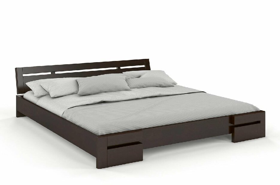 Manželská posteľ 160 cm Naturlig Bokeskogen (borovica)