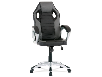 Kancelárska/herná stolička Zarena-Z507-GREY (čierna + tmavosivá)