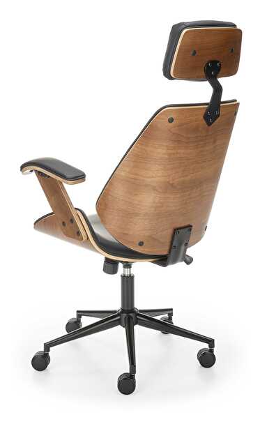 Kancelárska stolička Ingleton (orech + čierna)